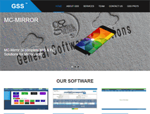 Tablet Screenshot of gss-bd.com
